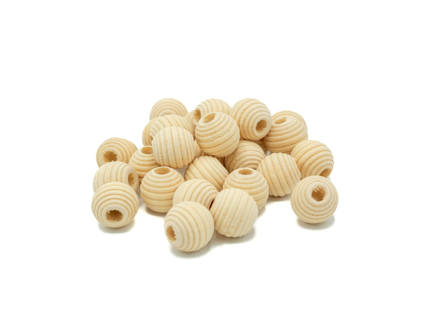 Koraliki drewniane 14mm 50szt. PJ-0805 Aliga